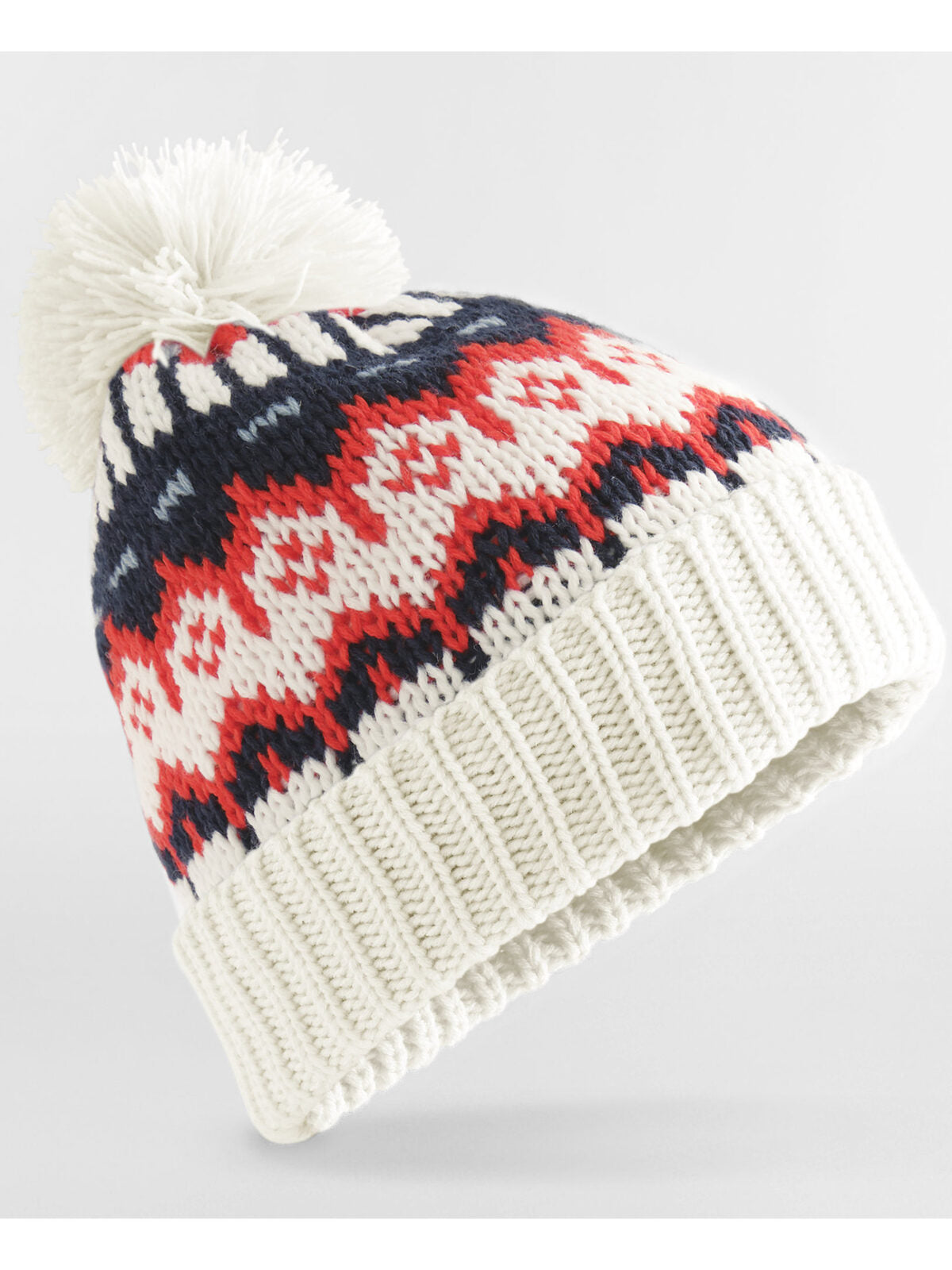 Beanie Berretto da sci retrò – individuell veredelbar | LA1970 in white out