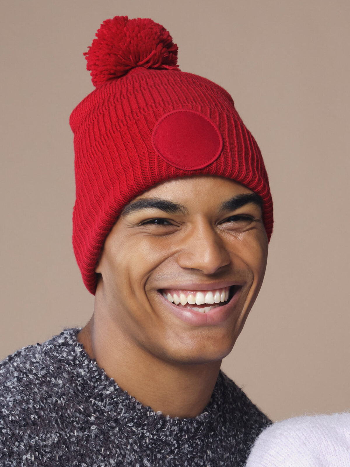 Beanies Berretto Fan Patch  bestickbar und bedruckbar – LA1970