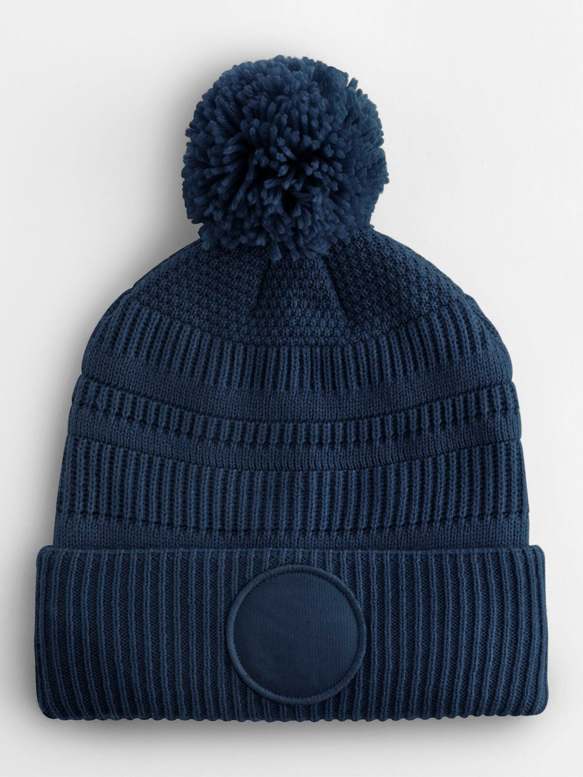 Beanies Berretto Fan Patch Französisch Marineblau bestickbar und bedruckbar – LA1970