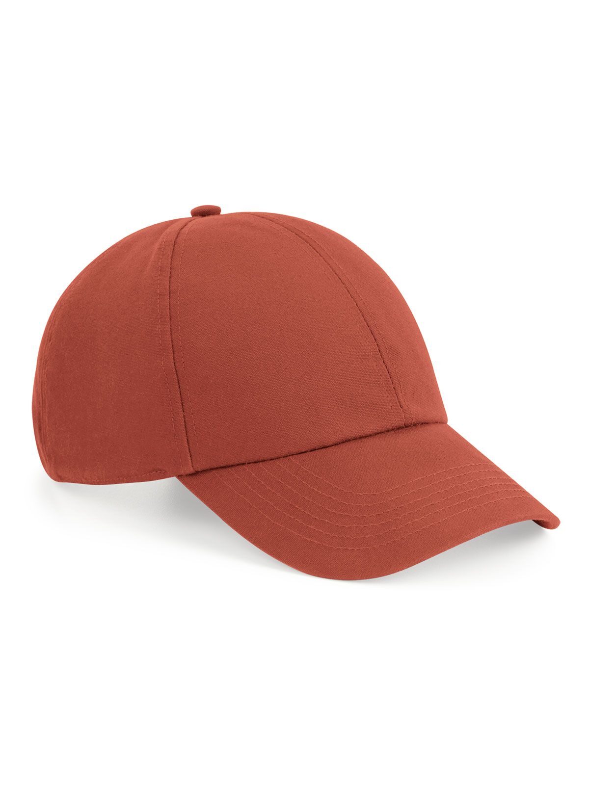 Baseball Caps Organic Cotton 6 Panel Cap terracotta bestickbar und bedruckbar – LA1970