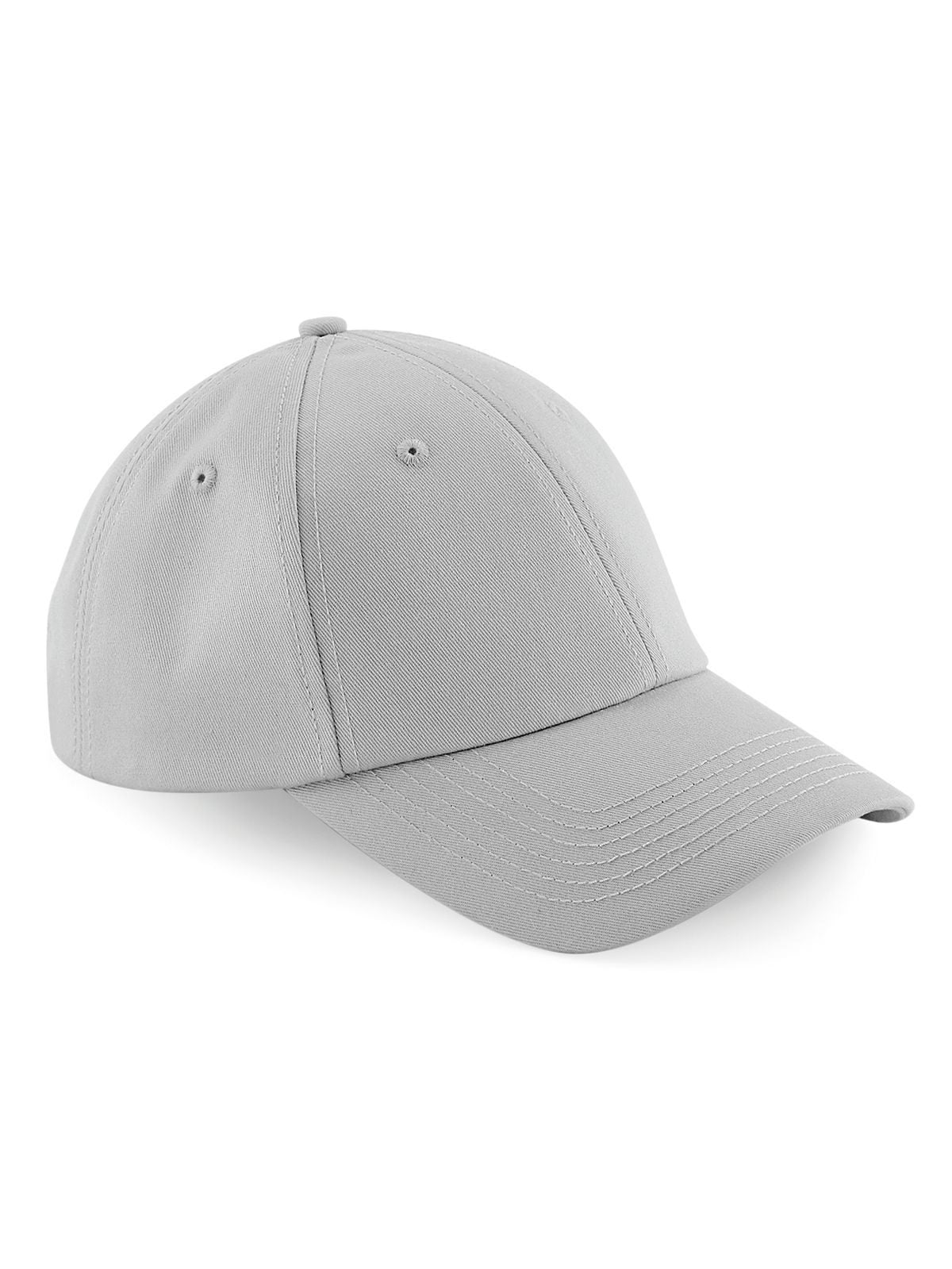 Baseball Caps Authentic Baseball Cap Hellgrau bestickbar und bedruckbar – LA1970