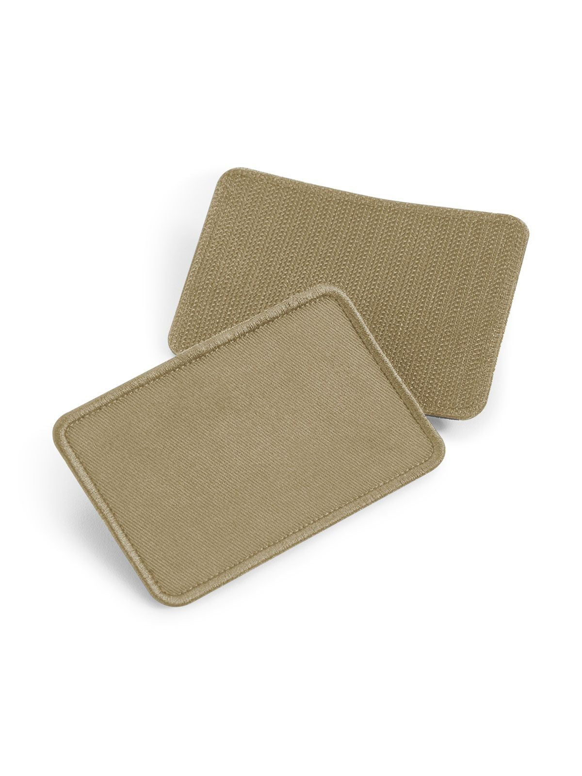 Cotton Removable Patch Herren Zubehör – Beechfield – Farbe desert sand – individuell veredelbar