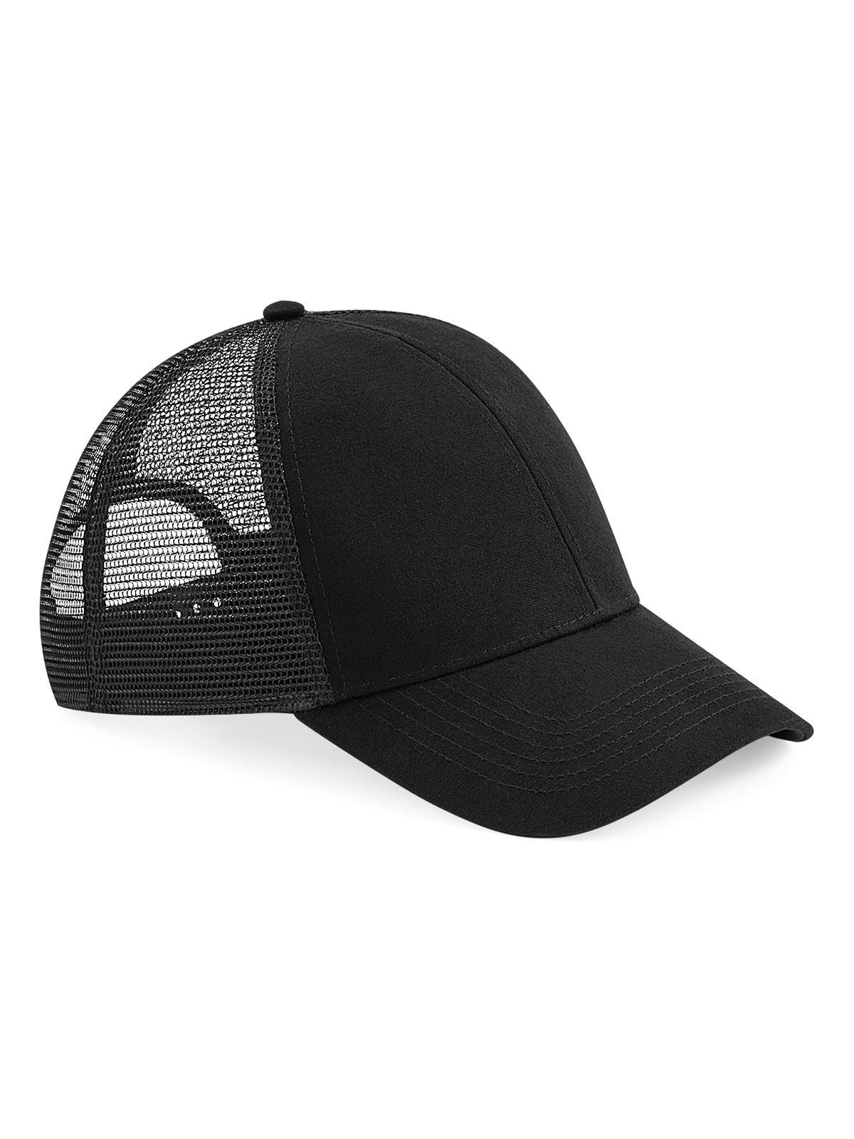 Trucker Caps Organic Cotton Trucker Schwarz bestickbar und bedruckbar – LA1970