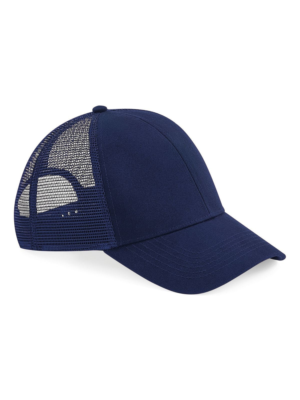 Trucker Caps Organic Cotton Trucker oxford Marineblau bestickbar und bedruckbar – LA1970