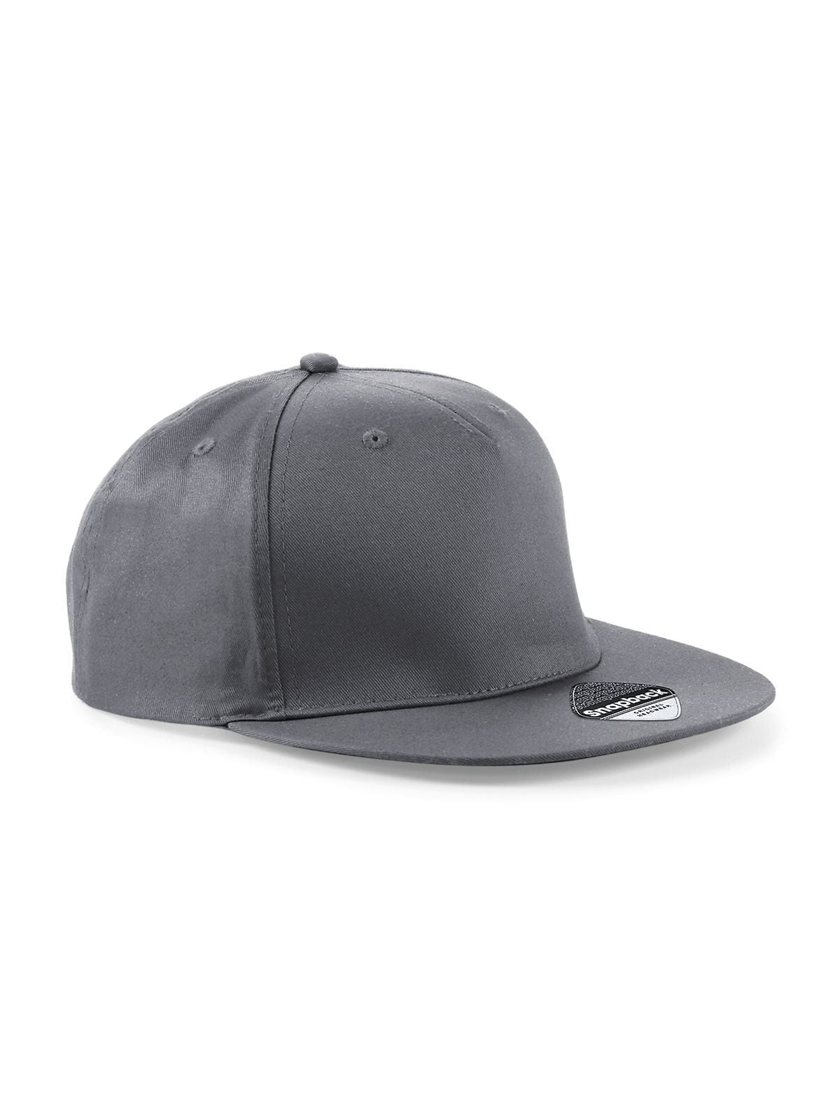 Trucker Caps 5 Panel Snapback Rapper Cap graphite Grau bestickbar und bedruckbar – LA1970