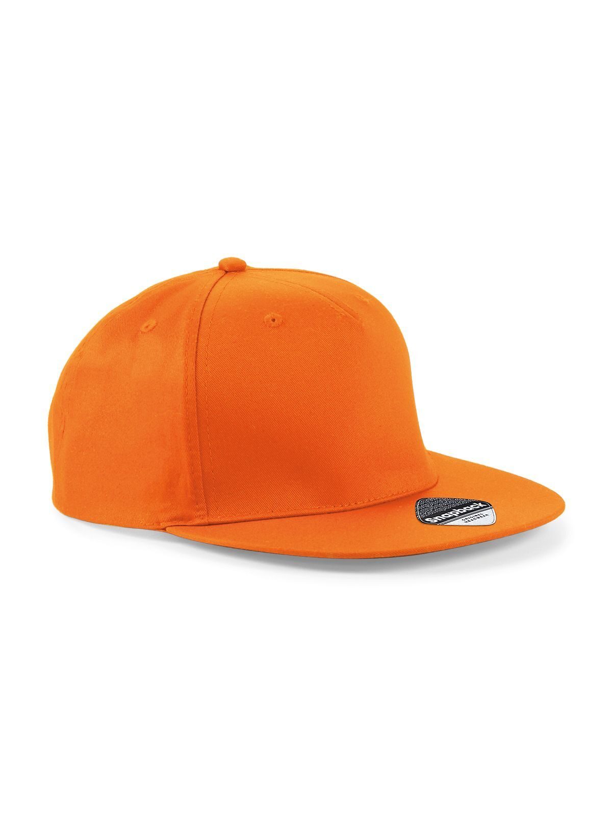 Trucker Caps 5 Panel Snapback Rapper Cap Orange bestickbar und bedruckbar – LA1970