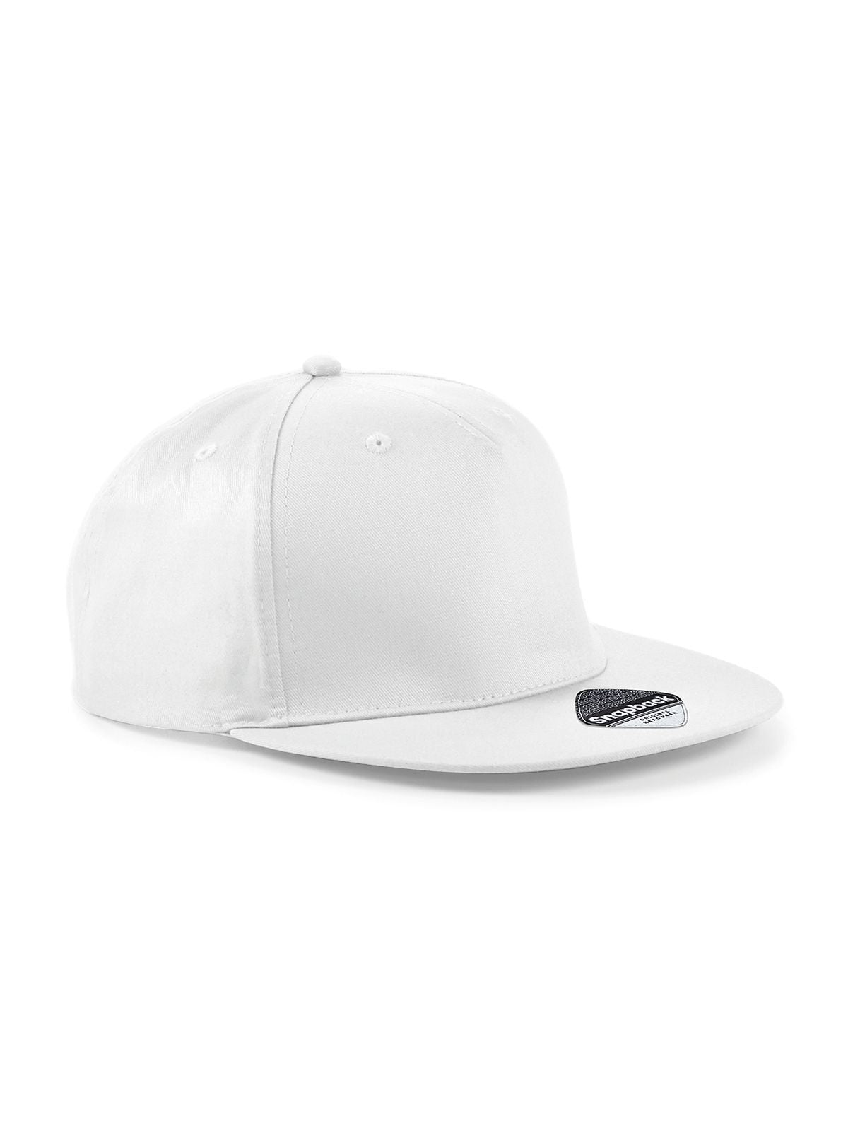 Trucker Caps 5 Panel Snapback Rapper Cap Weiß bestickbar und bedruckbar – LA1970