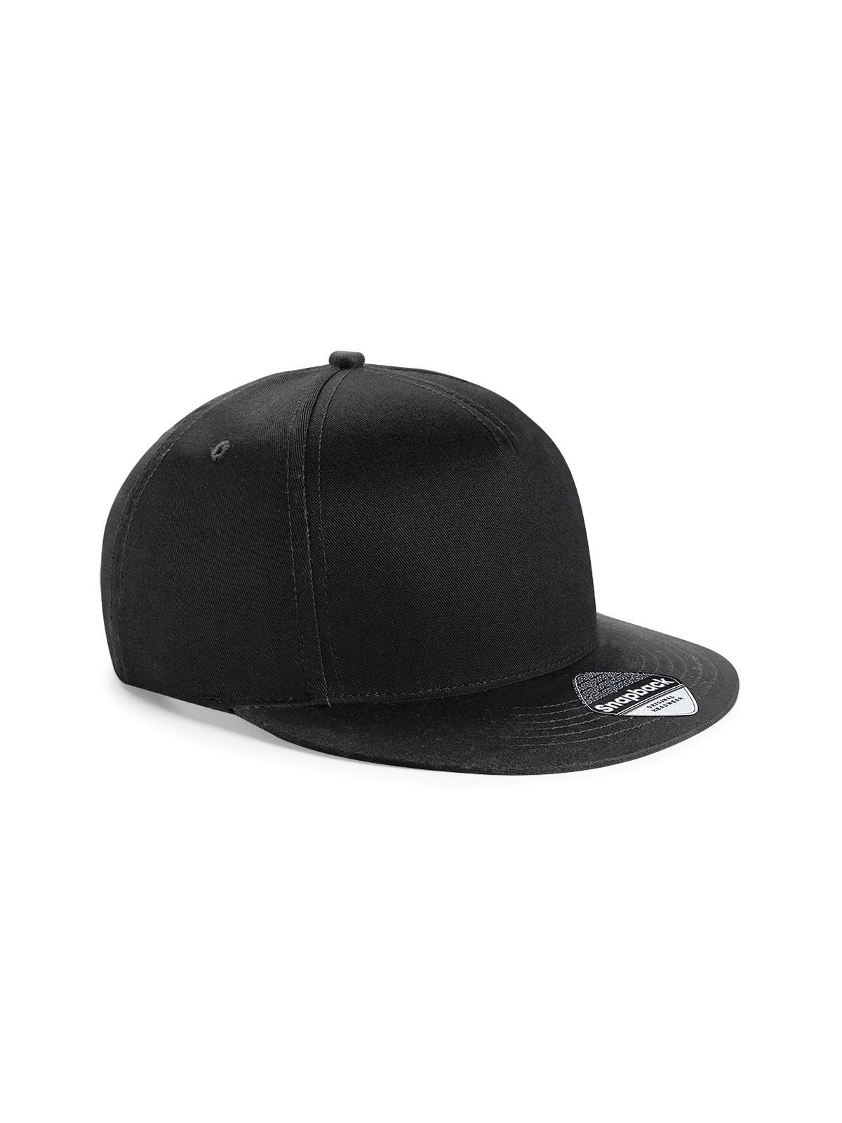 Baseball Caps Youth Size Snapback Schwarz/Schwarz bestickbar und bedruckbar – LA1970
