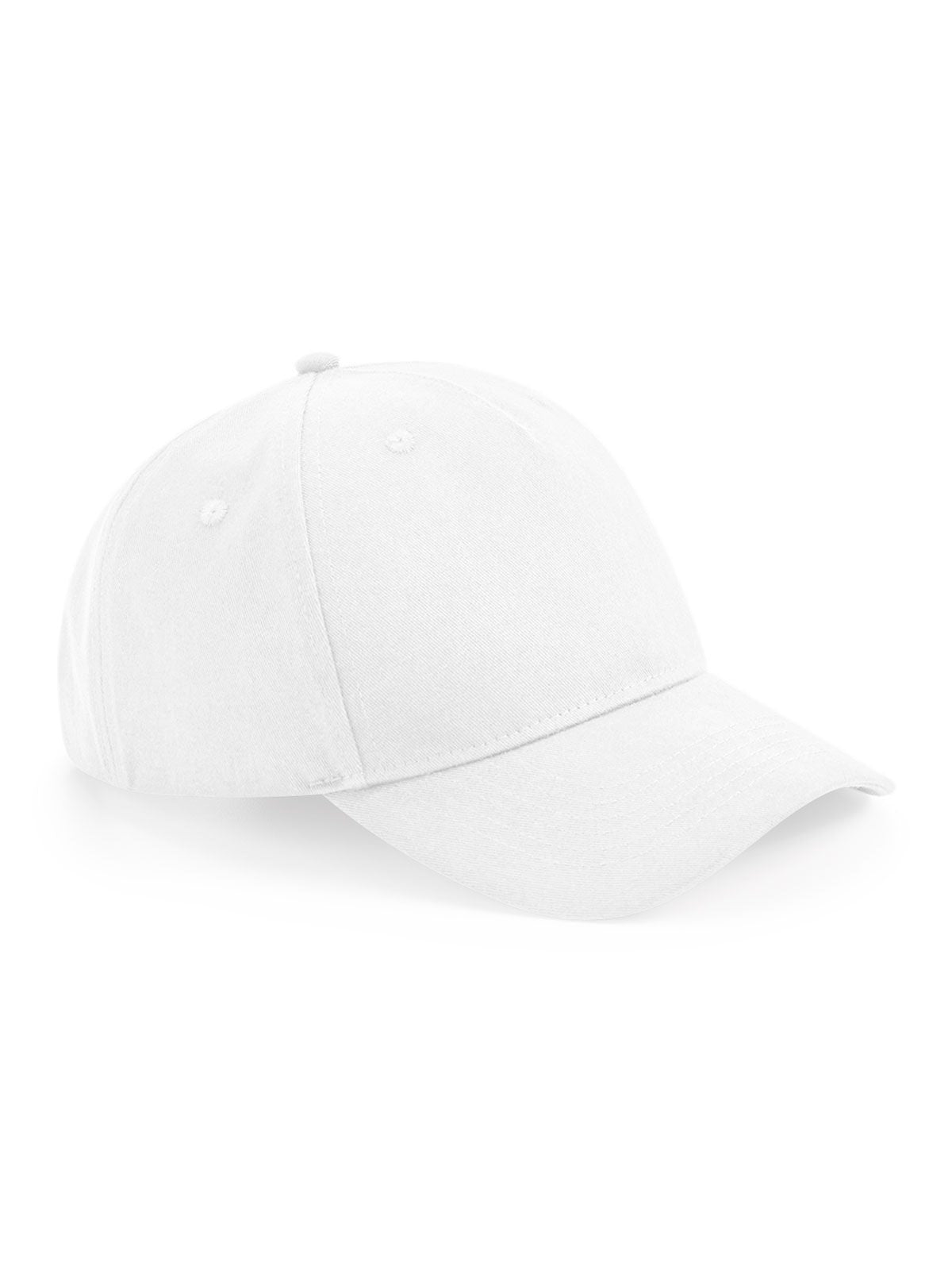 Baseball Caps Cappellino a 5 pannelli in cotone biologico Weiß bestickbar und bedruckbar – LA1970
