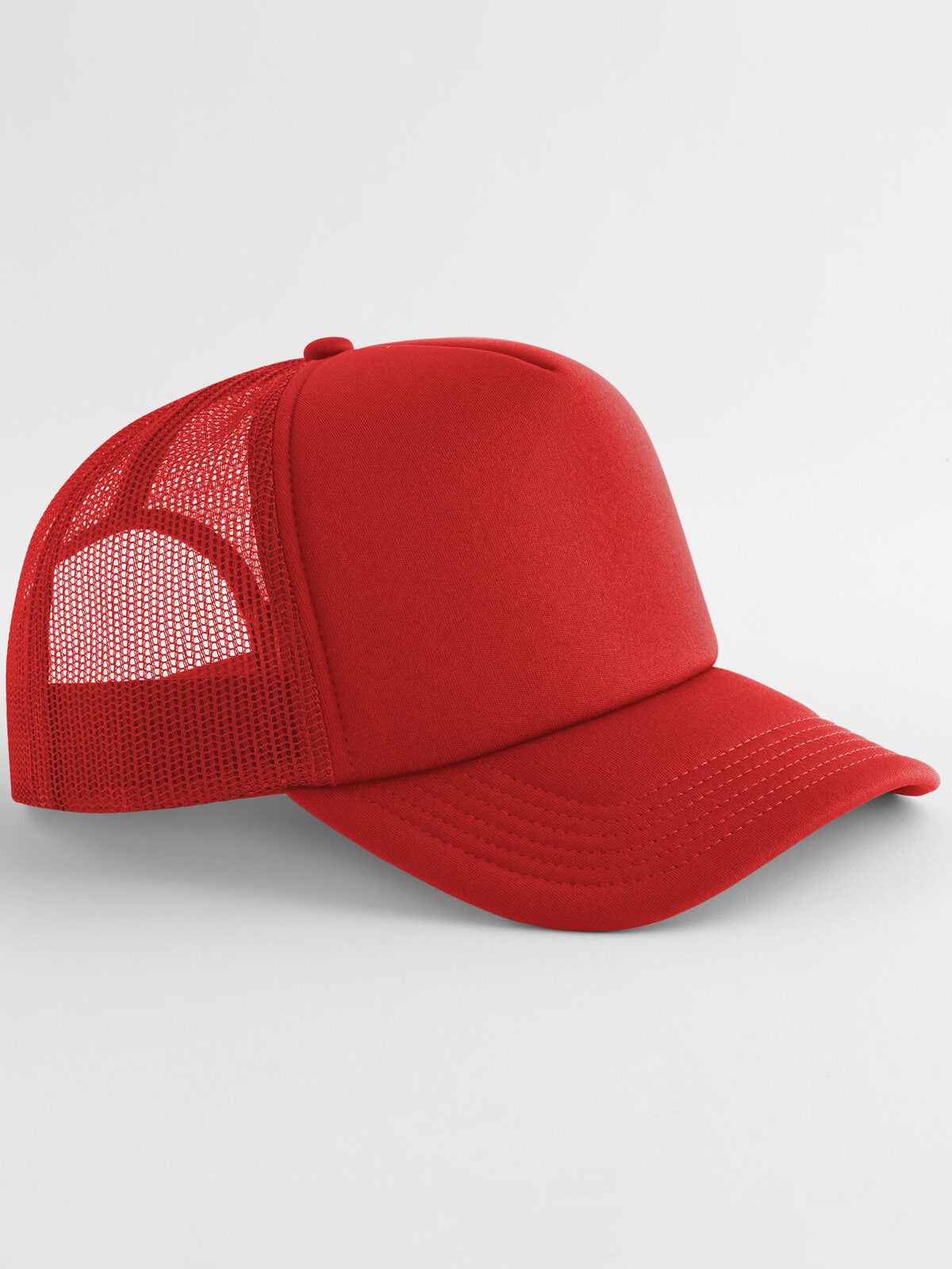 Trucker Caps Classic Foam Trucker classic Rot bestickbar und bedruckbar – LA1970