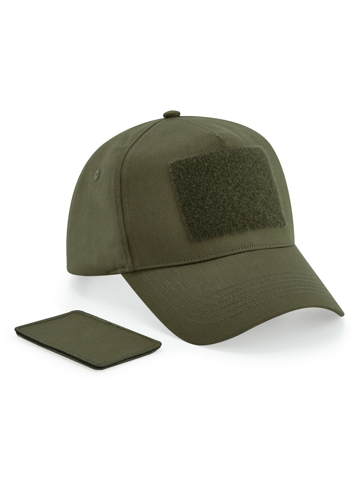 Baseball Caps Removable Patch 5 Panel Cap military green bestickbar und bedruckbar – LA1970