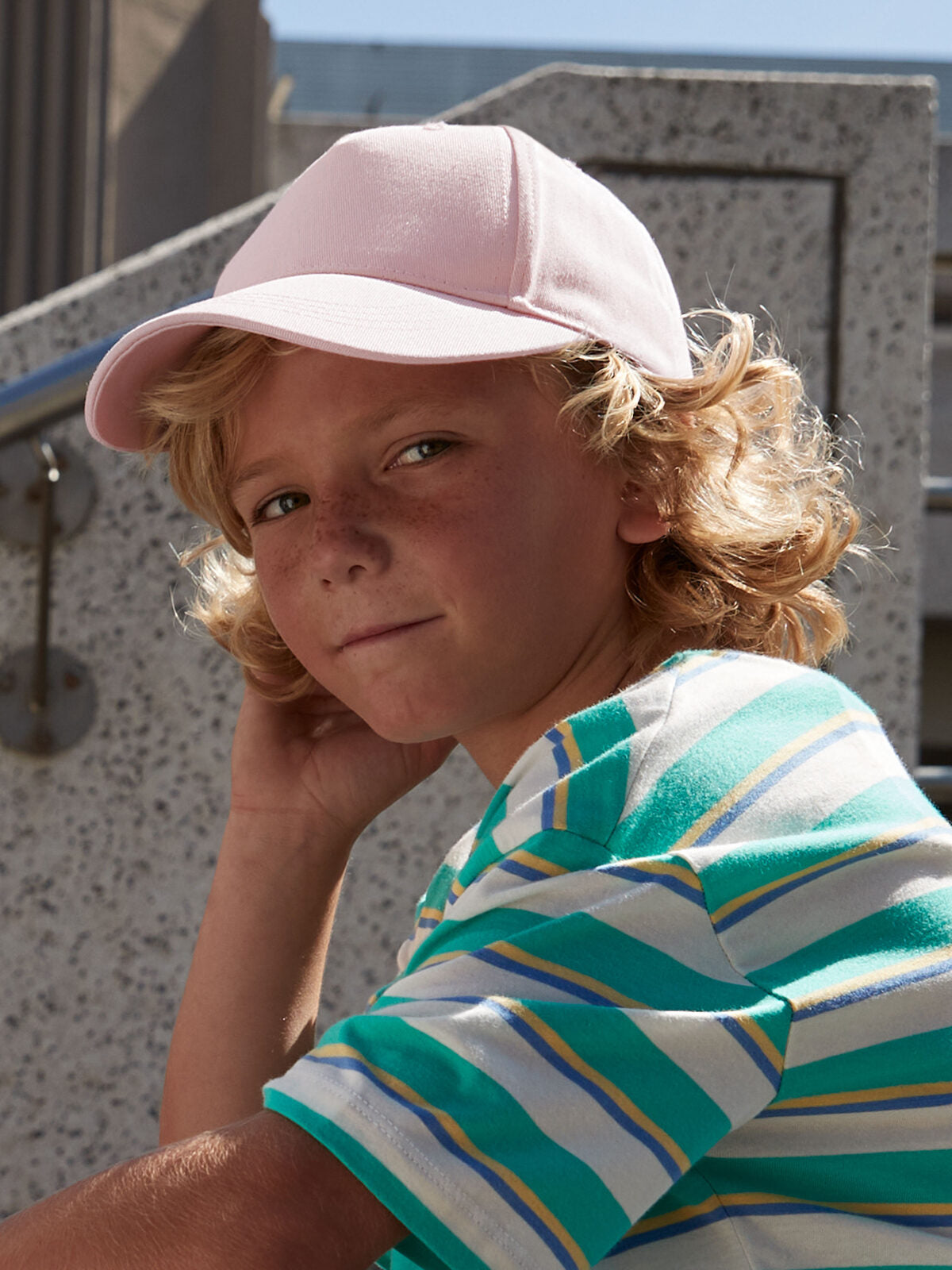 Baseball Caps Junior Organic Cotton 5 Panel Cap  bestickbar und bedruckbar – LA1970