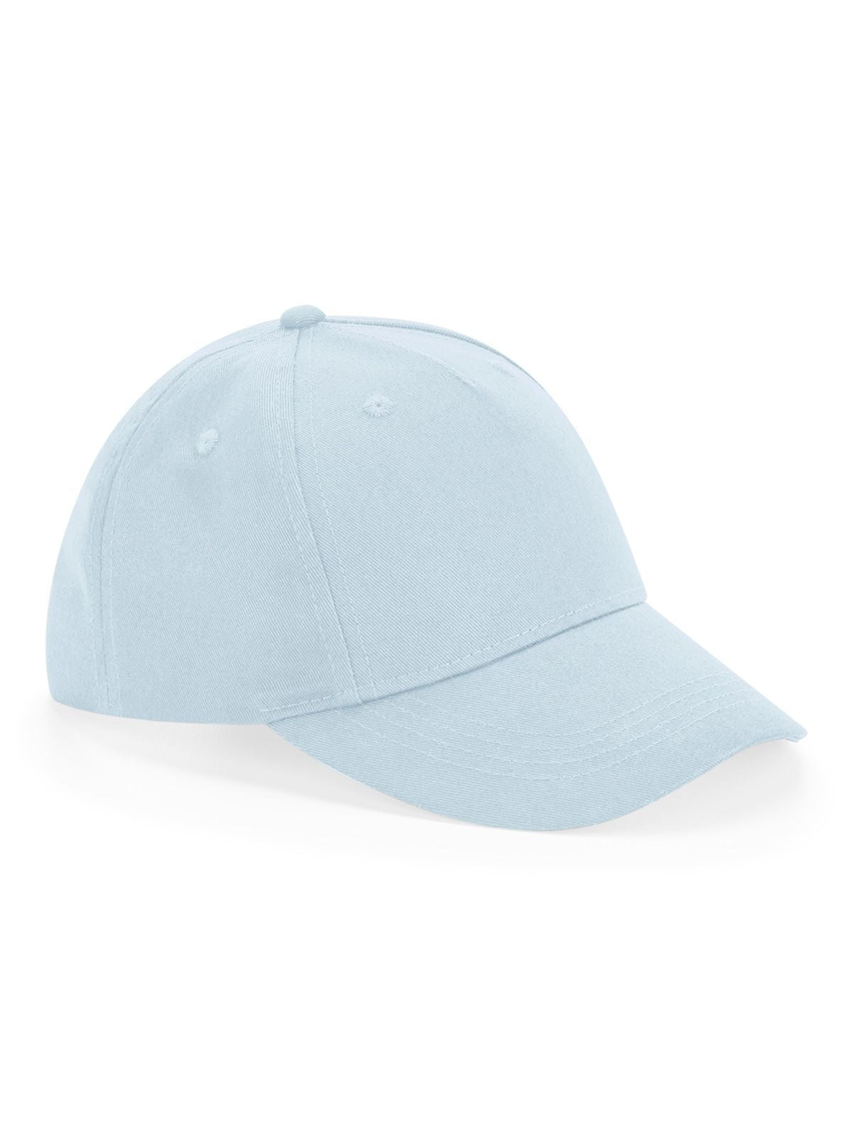 Baseball Caps Junior Organic Cotton 5 Panel Cap powder blue bestickbar und bedruckbar – LA1970