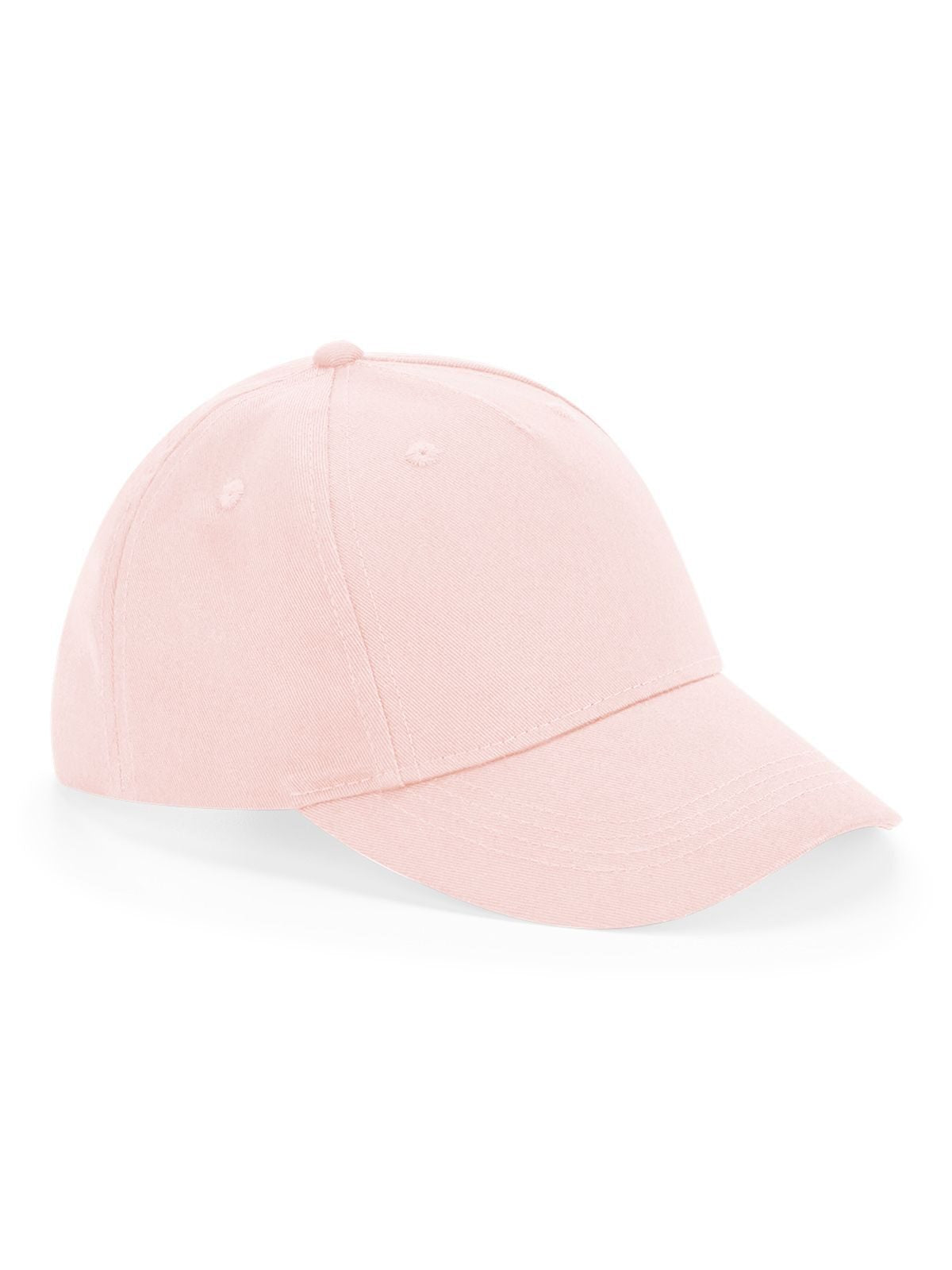 Baseball Caps Junior Organic Cotton 5 Panel Cap powder pink bestickbar und bedruckbar – LA1970