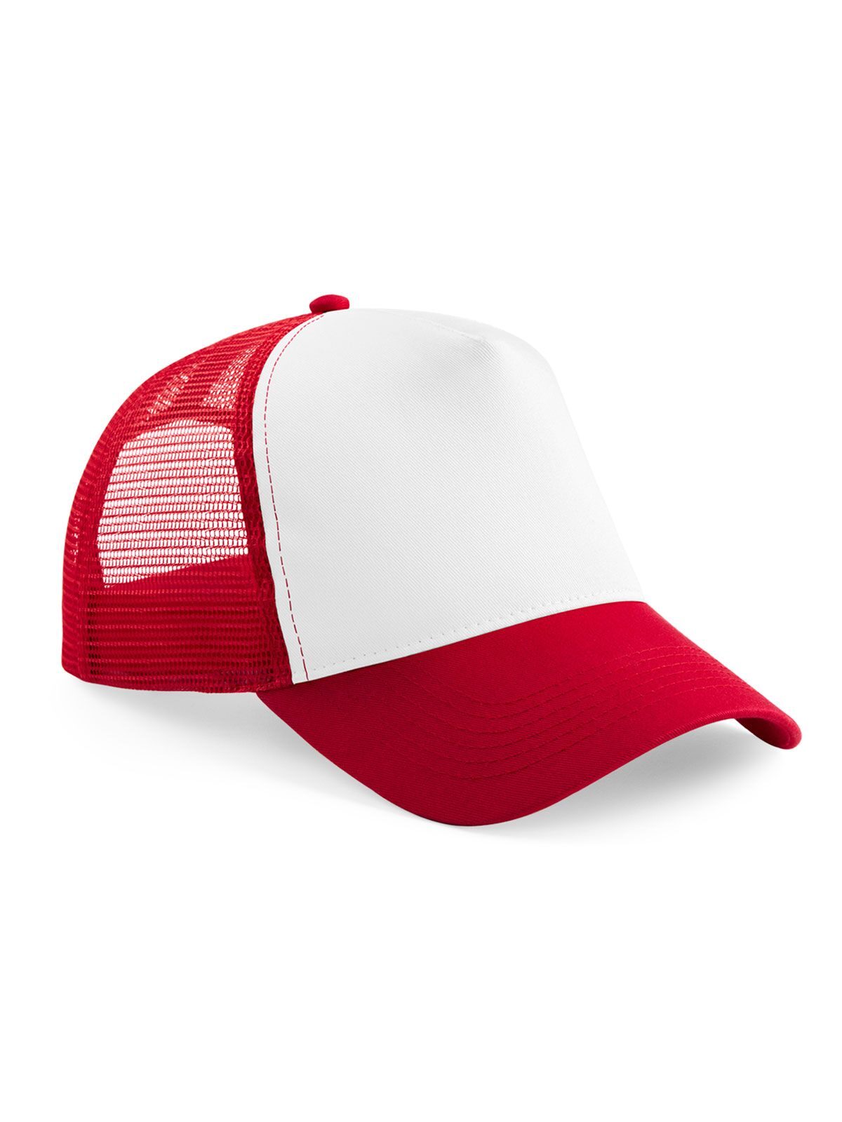 Trucker Caps Junior Snapback Trucker classic Rot/Weiß bestickbar und bedruckbar – LA1970