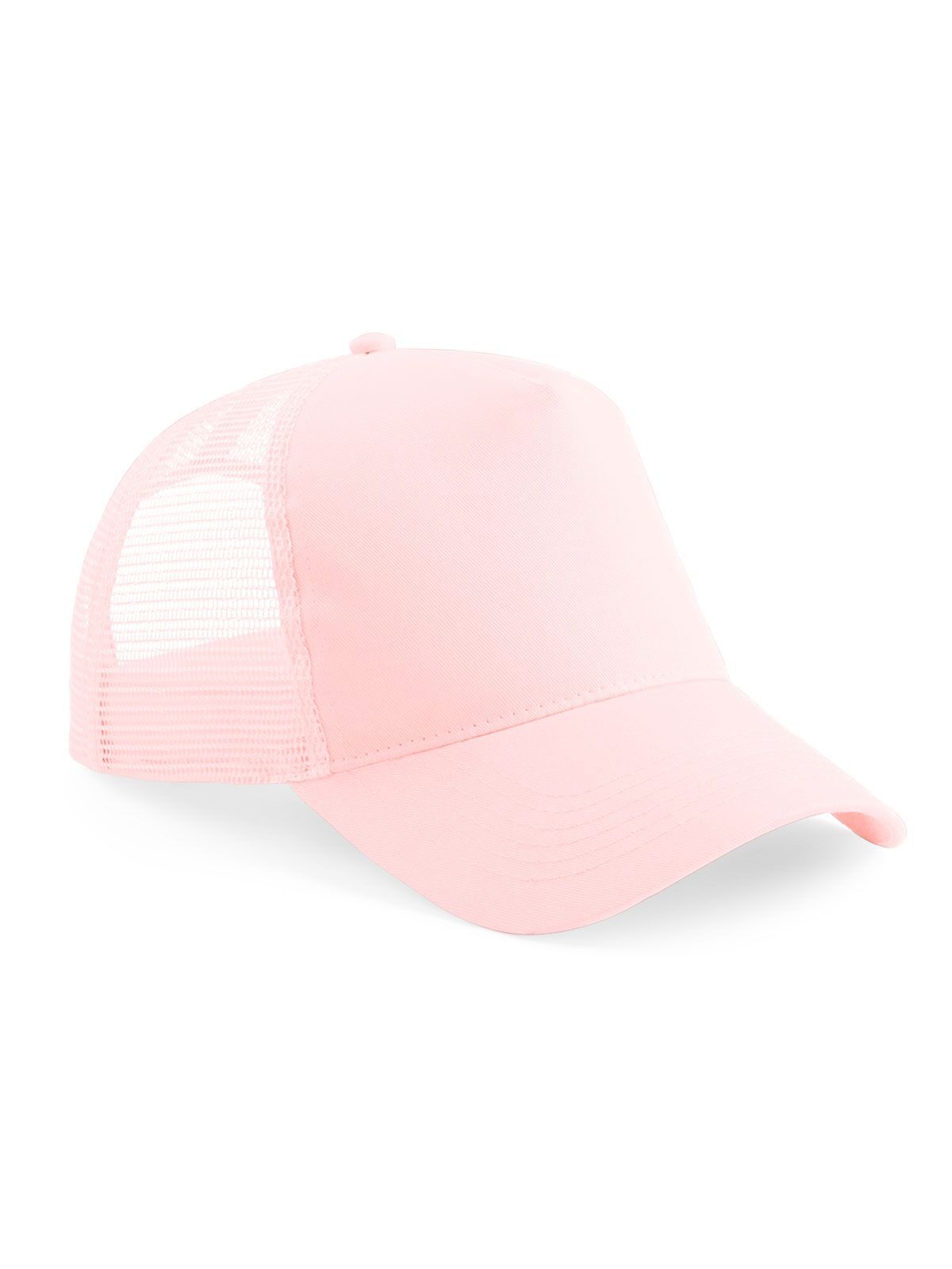 Trucker Caps Junior Snapback Trucker pastel pink/pastel pink bestickbar und bedruckbar – LA1970