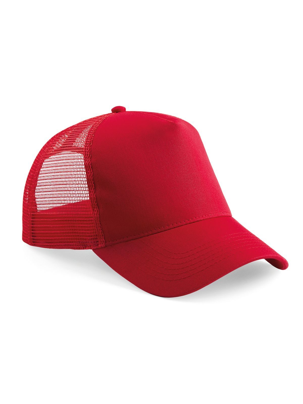 Trucker Caps Snapback Trucker classic Rot/classic Rot bestickbar und bedruckbar – LA1970