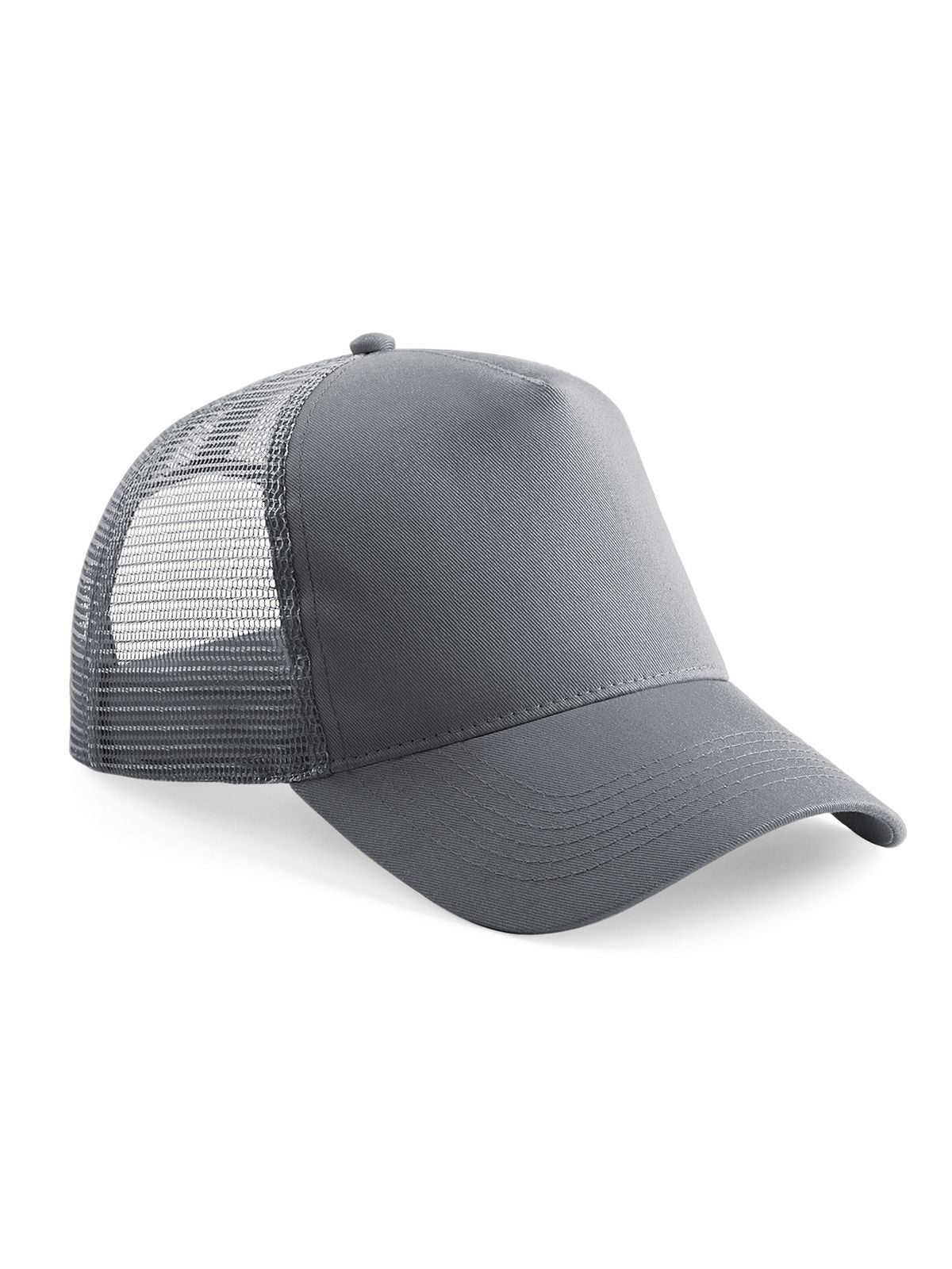 Trucker Caps Snapback Trucker graphite Grau/graphite Grau bestickbar und bedruckbar – LA1970