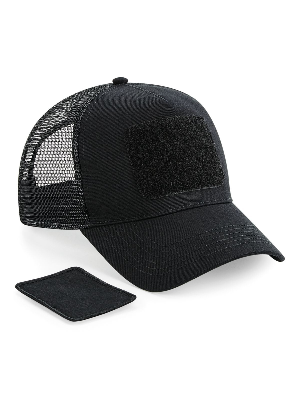 Trucker Caps Patch Snapback Trucker Schwarz bestickbar und bedruckbar – LA1970