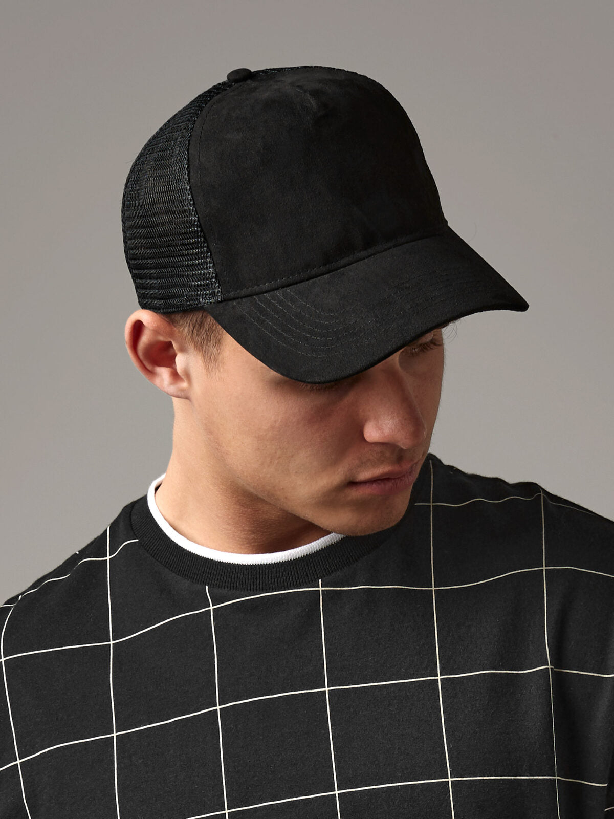 Trucker Caps Suede Snapback Trucker  bestickbar und bedruckbar – LA1970