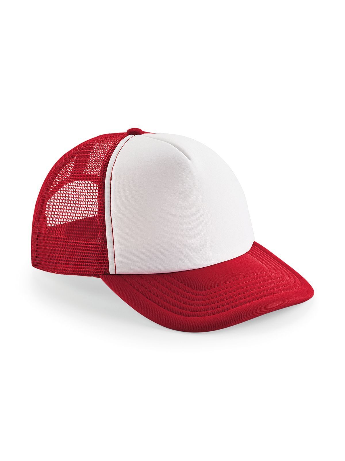 Trucker Caps Vintage Snapback Trucker classic Rot/Weiß bestickbar und bedruckbar – LA1970
