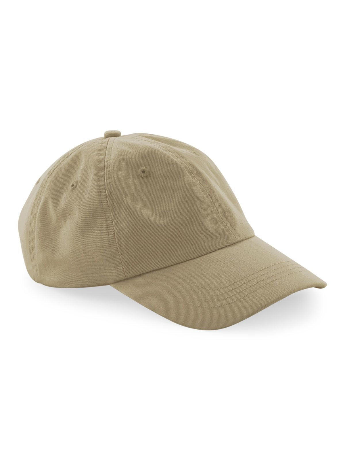 Baseball Caps Organic Cotton 6 Panel Dad Cap desert sand bestickbar und bedruckbar – LA1970