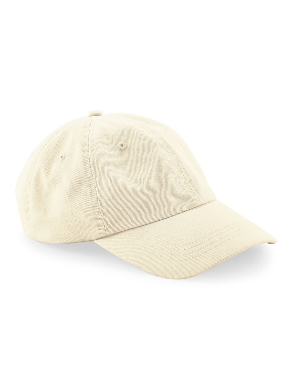 Baseball Caps Organic Cotton 6 Panel Dad Cap Natur bestickbar und bedruckbar – LA1970
