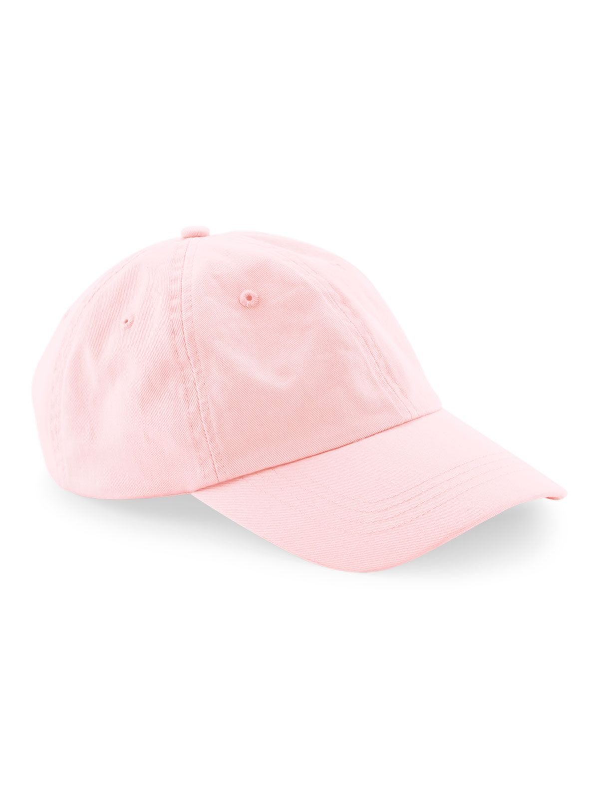Baseball Caps Organic Cotton 6 Panel Dad Cap powder pink bestickbar und bedruckbar – LA1970