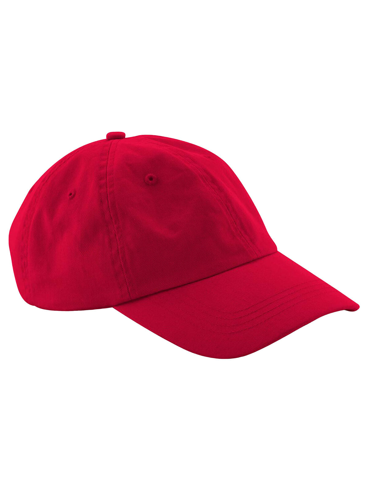 Baseball Caps Low Profile 6 Panel Dad Cap classic Rot bestickbar und bedruckbar – LA1970