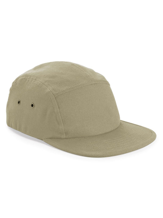 Baseball Caps Canvas 5 Camper Panel Cap desert sand bestickbar und bedruckbar – LA1970