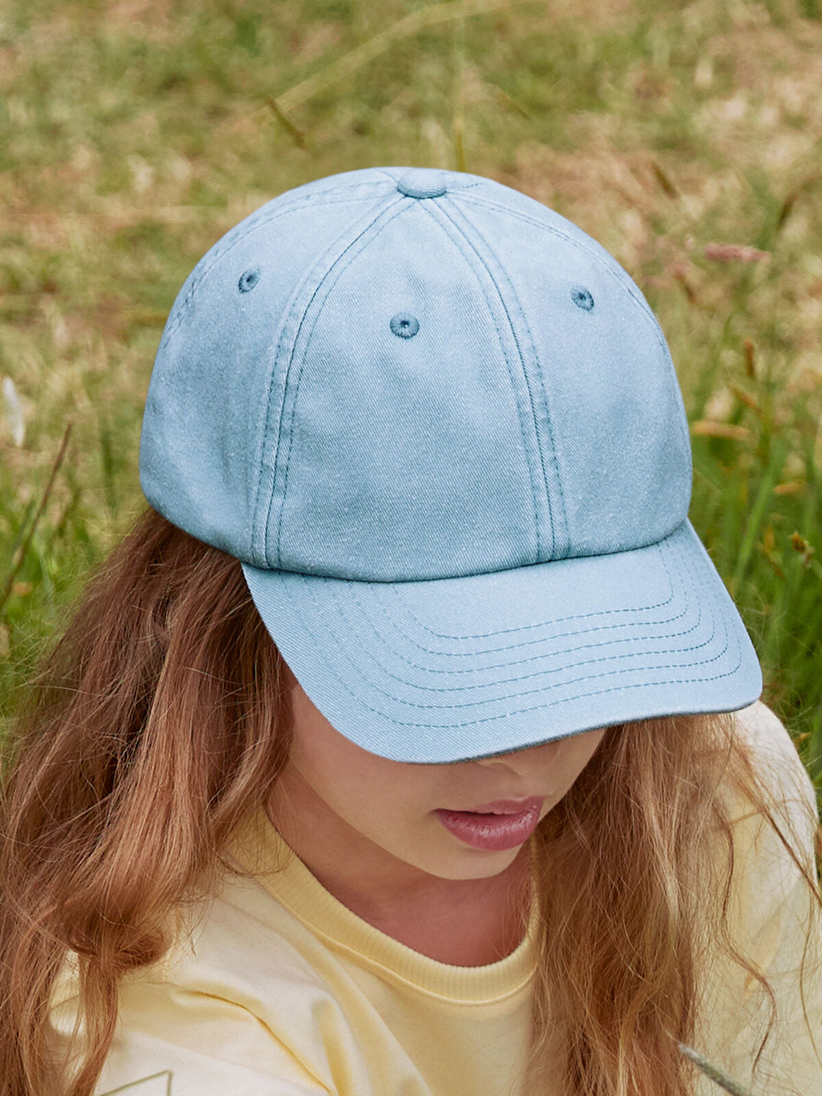 Baseball Caps Junior Low Profile Vintage Cap  bestickbar und bedruckbar – LA1970