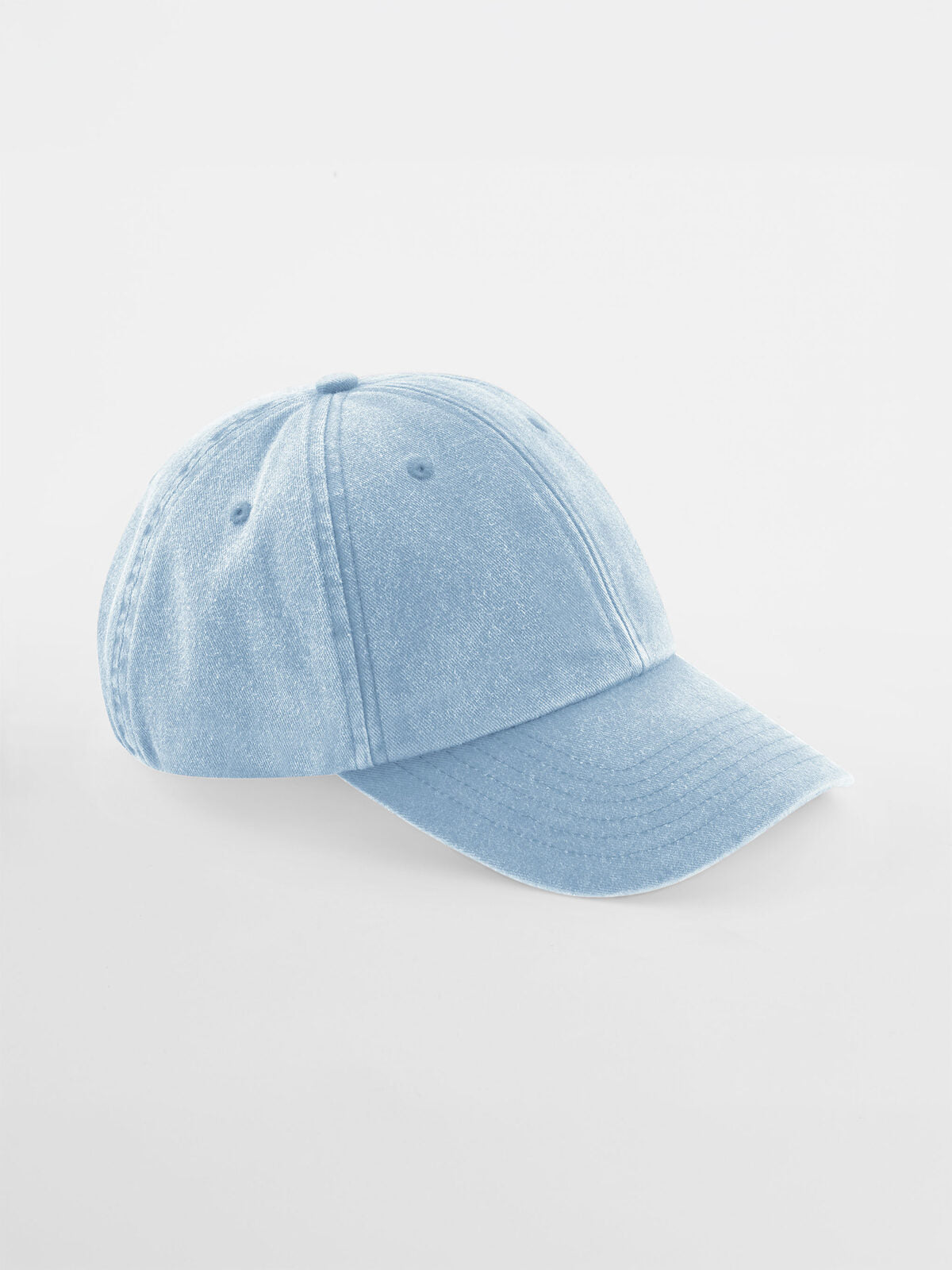 Baseball Caps Junior Low Profile Vintage Cap vintage light blue bestickbar und bedruckbar – LA1970