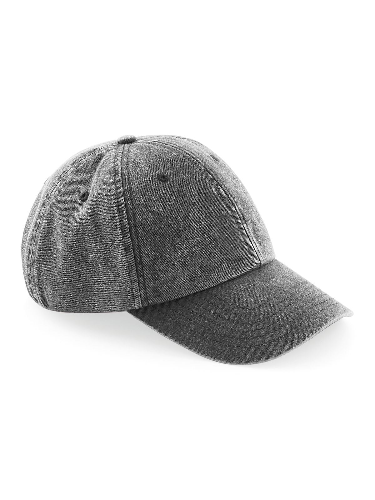 Baseball Caps Low Profile Vintage Cap vintage Schwarz bestickbar und bedruckbar – LA1970