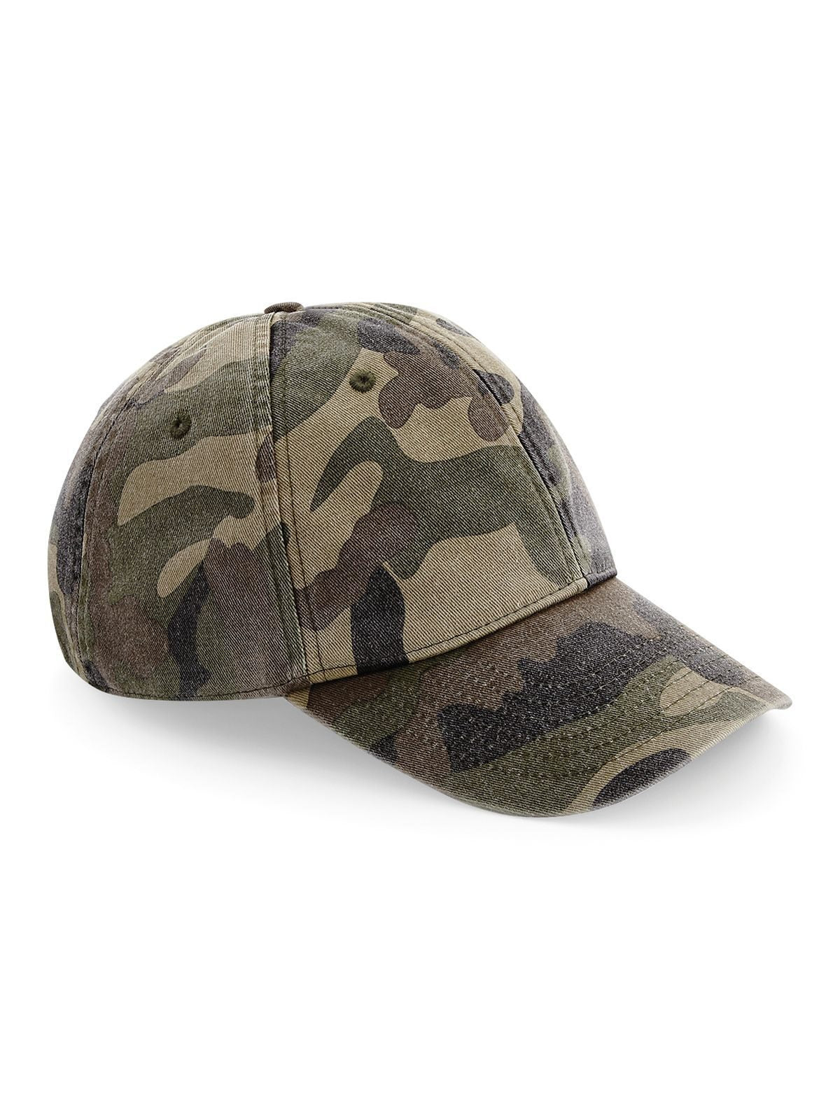 Baseball Caps Low Profile Vintage Cap Vintage Jungle Camo bestickbar und bedruckbar – LA1970