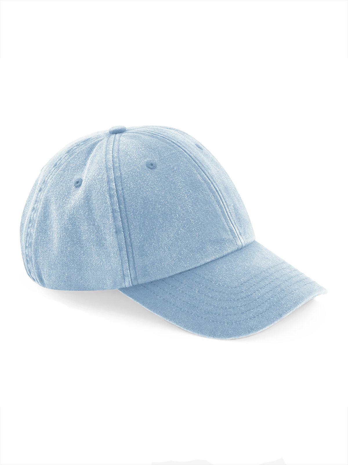 Baseball Caps Low Profile Vintage Cap vintage light blue bestickbar und bedruckbar – LA1970