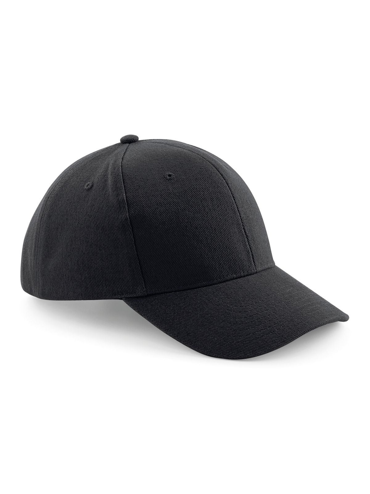Baseball Caps Pro-Style Heavy Brushed Cotton Cap Schwarz bestickbar und bedruckbar – LA1970