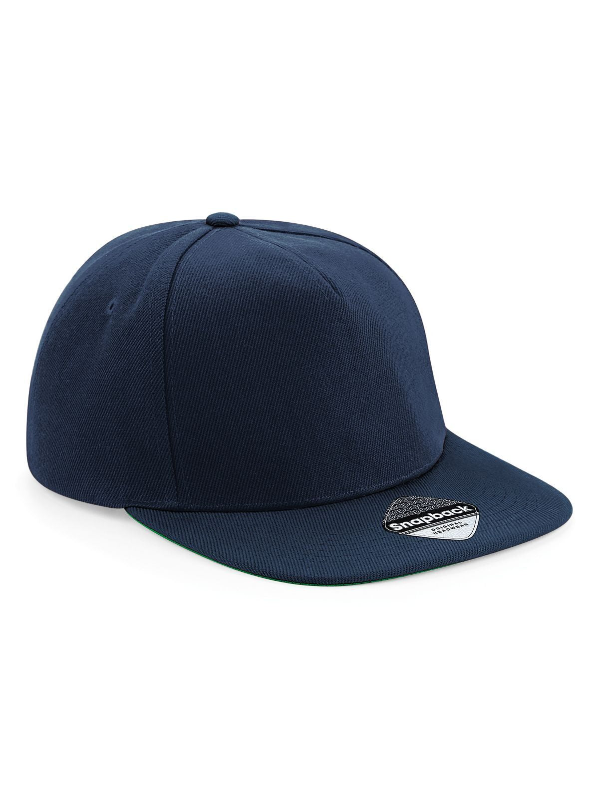 Baseball Caps Original Flat Peak Snapback french Marineblau/french Marineblau bestickbar und bedruckbar – LA1970