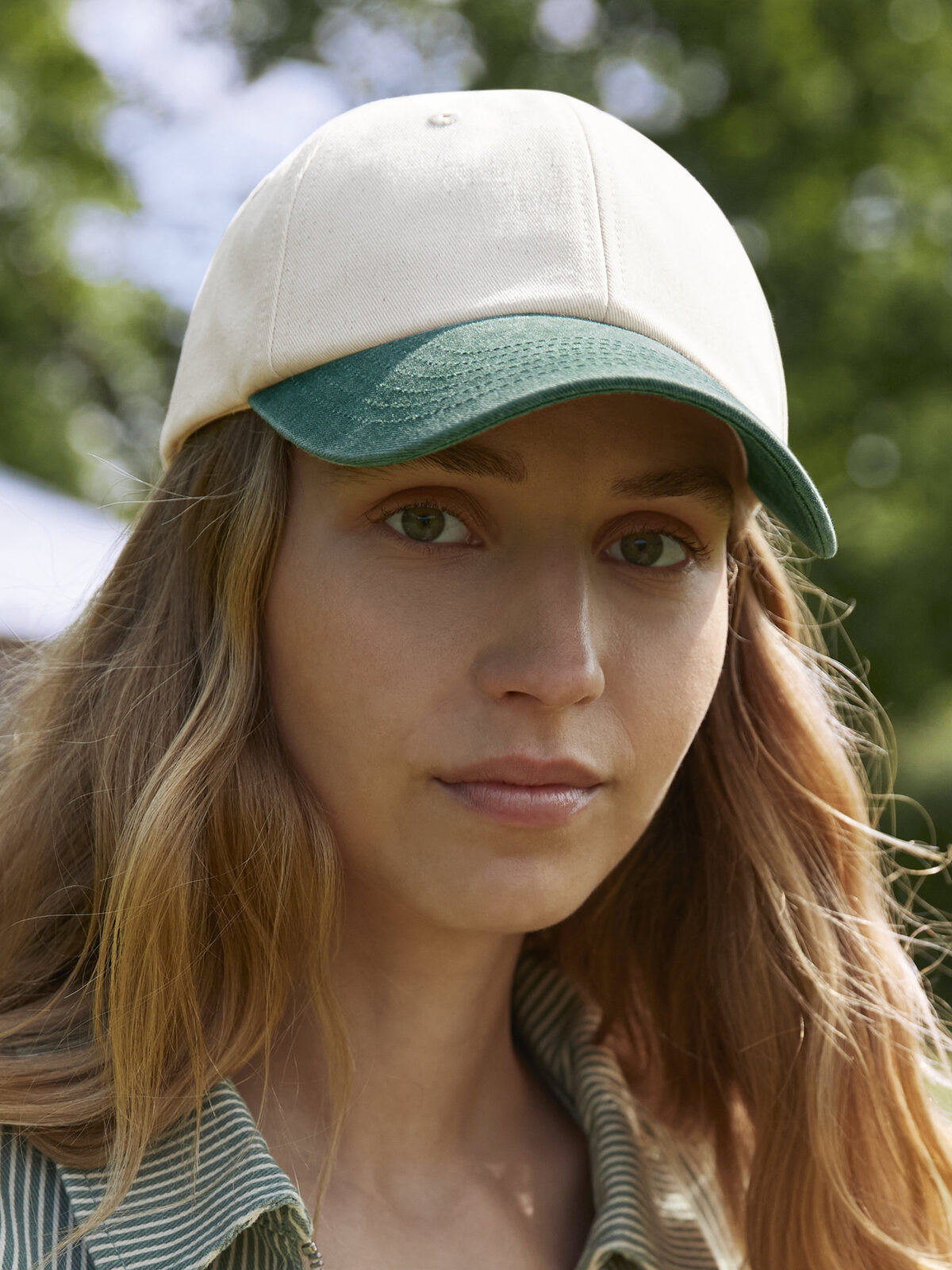 Baseball Caps Contrast Peak Low Profile Vintage Cap  bestickbar und bedruckbar – LA1970