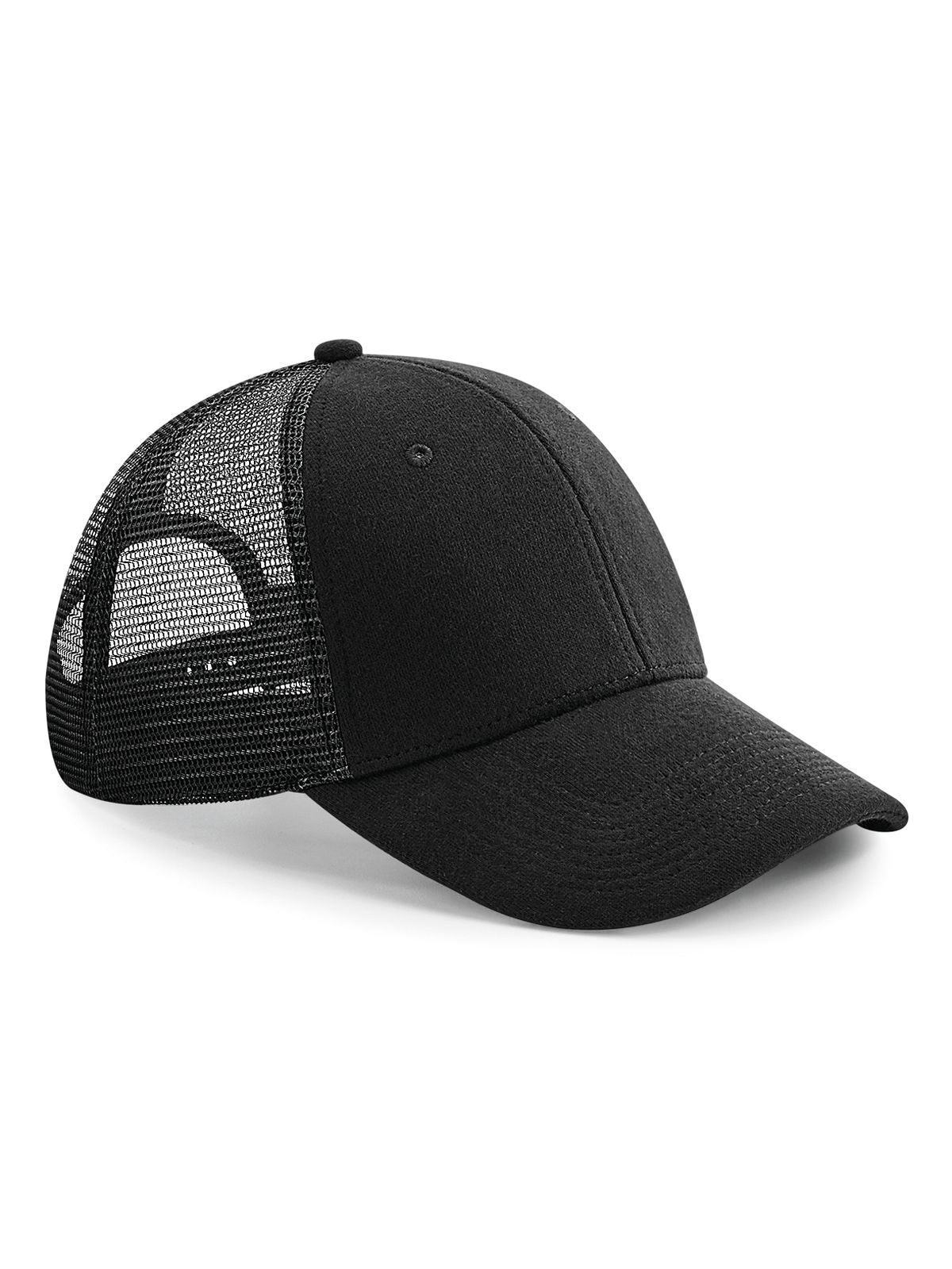 Trucker Caps Jersey Athleisure Trucker Schwarz bestickbar und bedruckbar – LA1970