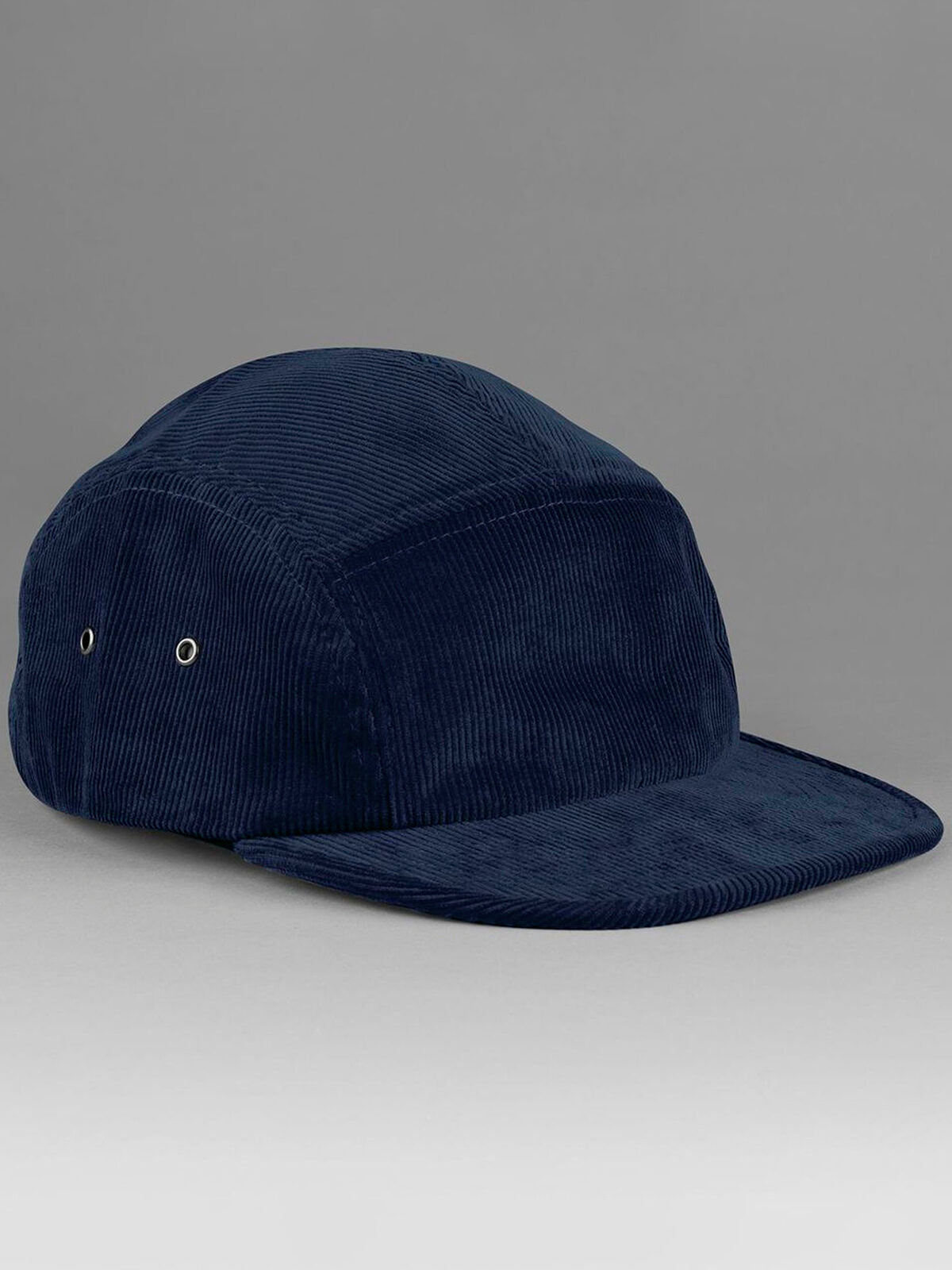 Baseball Caps EarthAware® Organic Cord Camper Cap oxford Marineblau bestickbar und bedruckbar – LA1970