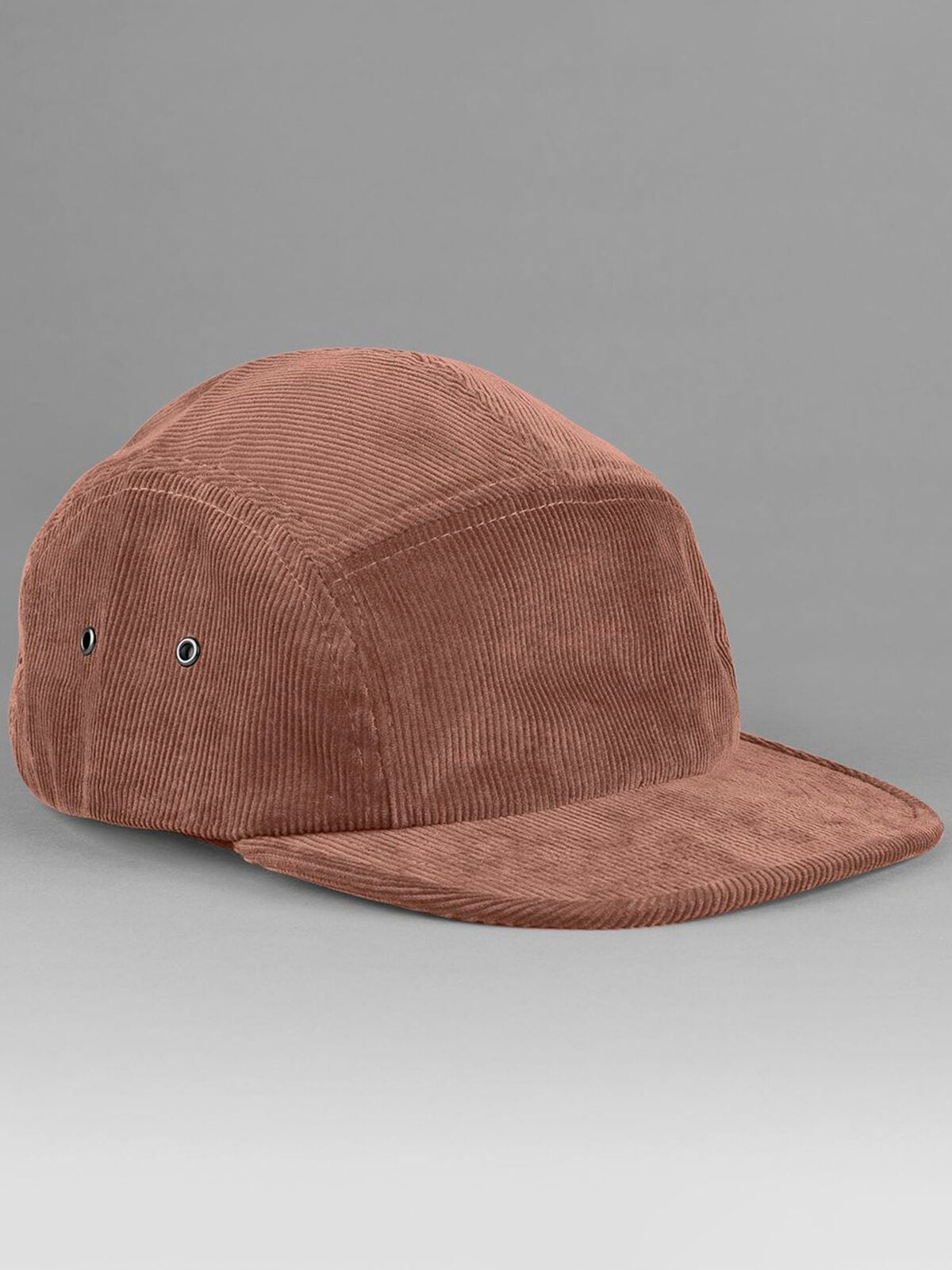 Baseball Caps EarthAware® Organic Cord Camper Cap Rotwoood bestickbar und bedruckbar – LA1970