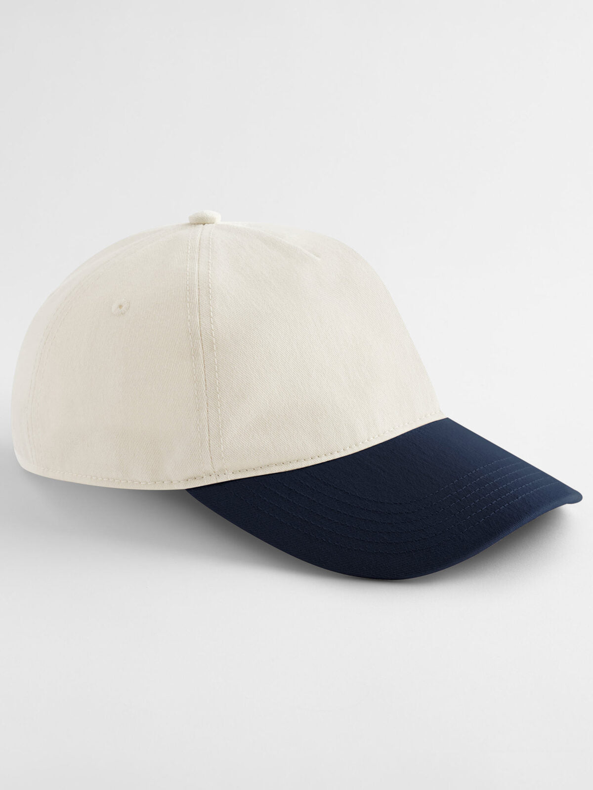 Baseball Cap Contrast Peak Leisure Cap – individuell veredelbar | LA1970 in natural/french navy