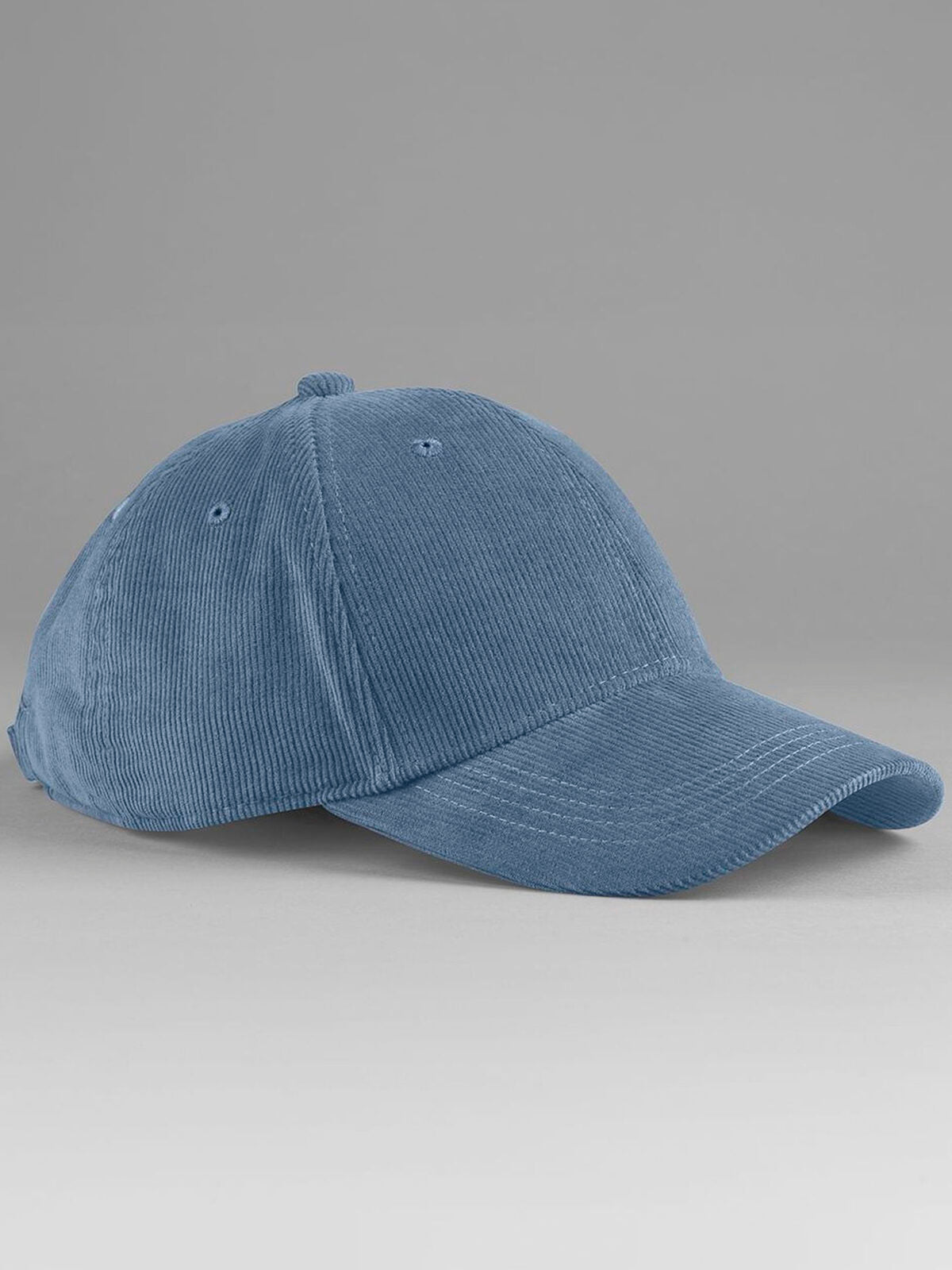 Baseball Caps EarthAware® Organic Cord Baseball Cap SLATE BLUE bestickbar und bedruckbar – LA1970