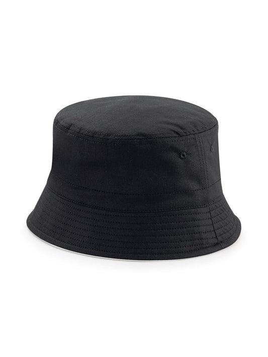 Bucket Hat Reversible in black/light grey – individuell veredelbar | LA1970
