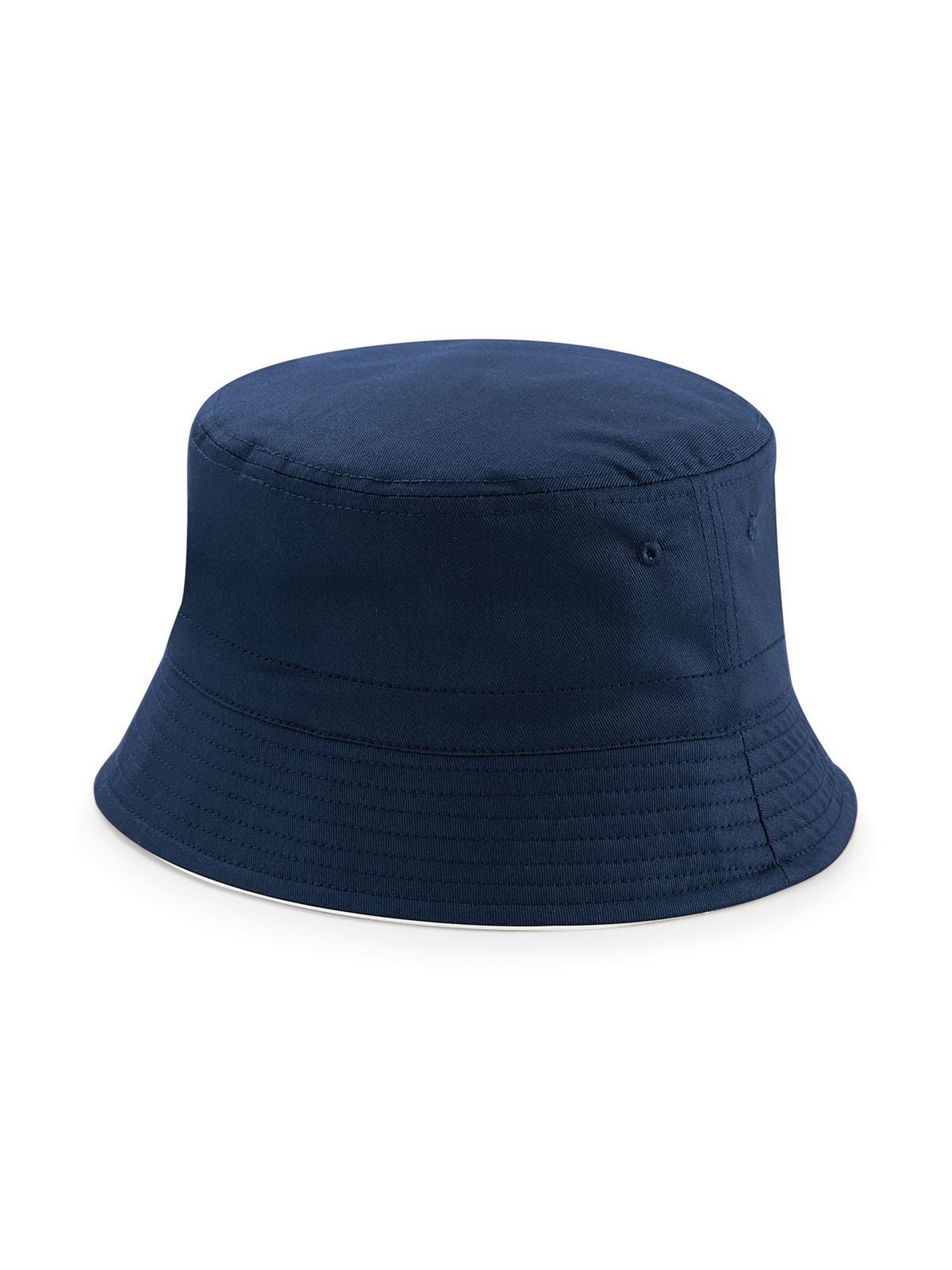 Bucket Hats Reversible Bucket Hat french Marineblau/Weiß bestickbar und bedruckbar – LA1970