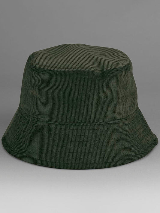 Bucket Hat EarthAware® Organic Cord in forest night – individuell veredelbar | LA1970