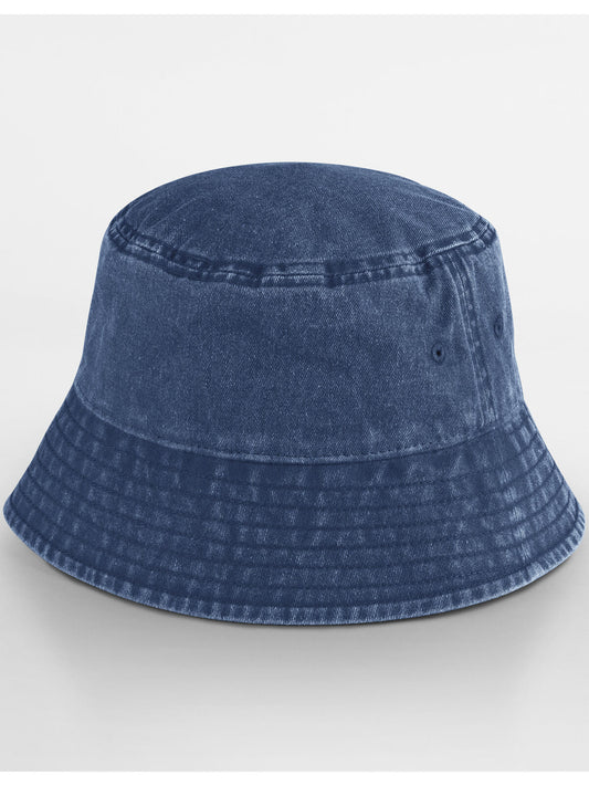Bucket Hat Vintage in vintage denim – individuell veredelbar | LA1970