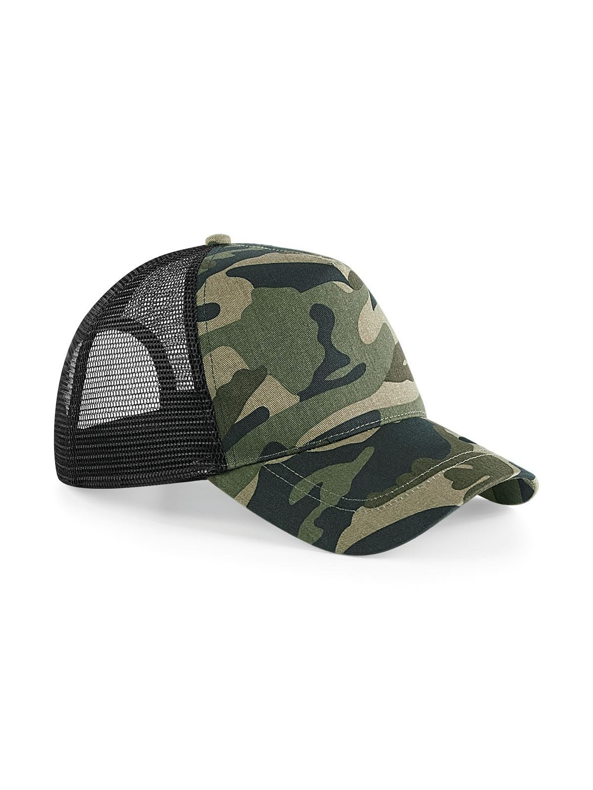 Trucker Caps Camo Snapback Trucker jungle camouflage bestickbar und bedruckbar – LA1970