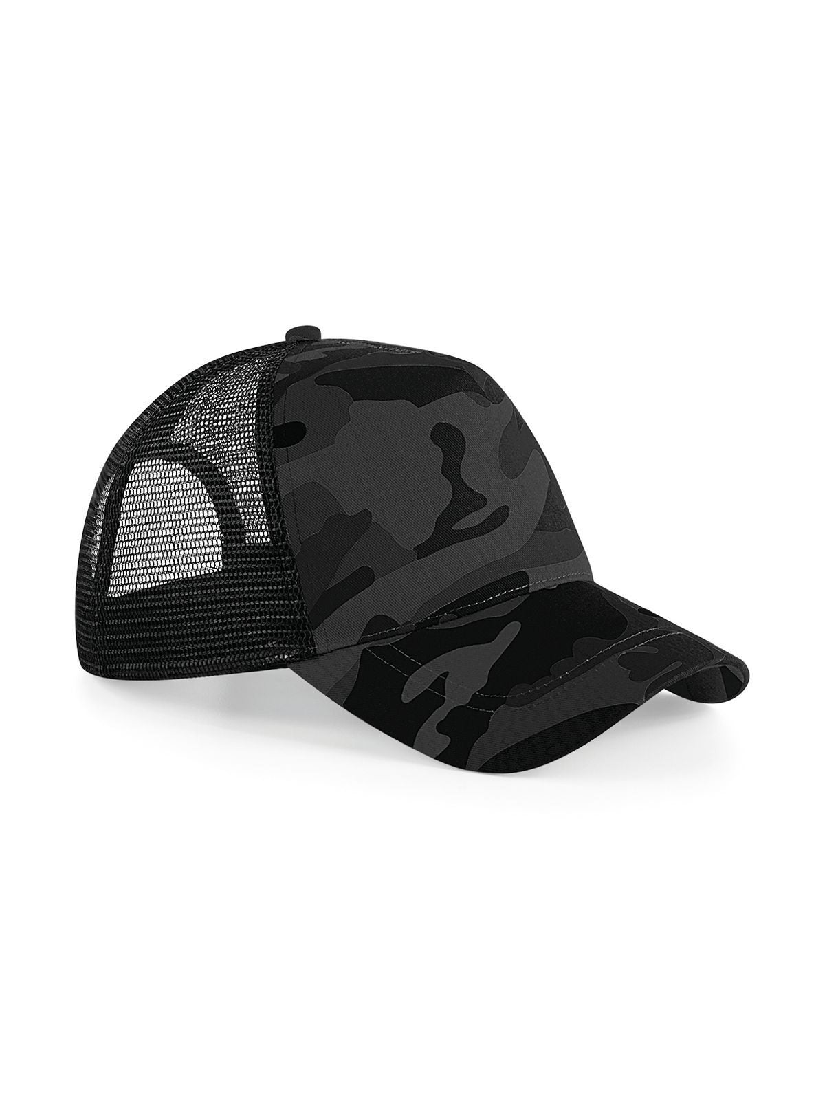 Trucker Caps Camo Snapback Trucker midnight camo bestickbar und bedruckbar – LA1970
