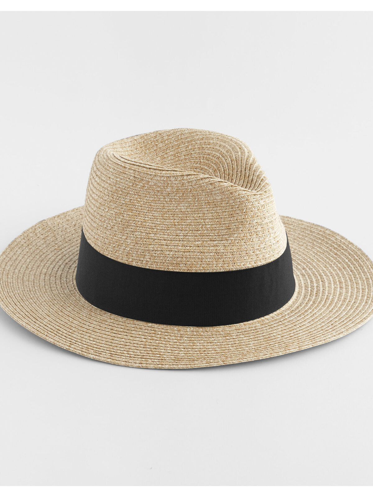 Baseball Cap Straw Fedora – individuell veredelbar | LA1970 in natural/black
